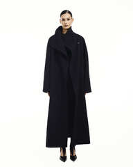 Пальто 90-х черное