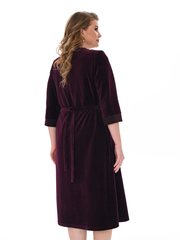 4067 Халат на пуговицах