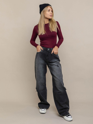 013_ДО24 Джинсы (брюки), графит