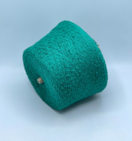 Бобинная пряжа, Aton. 620м, 100%Хлопок, Бриллиантово-зеленый(915)арт.37642