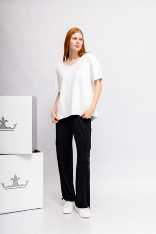 Oui Miss Lagotte Брюки-карго трикотажные