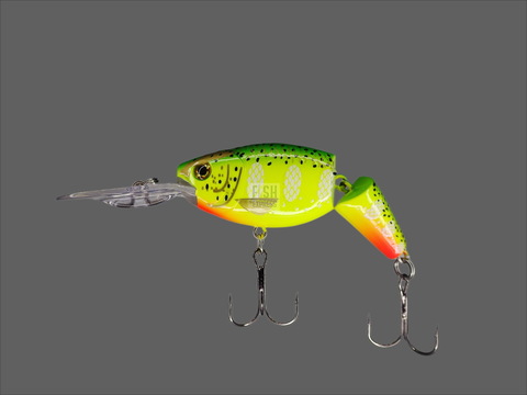 Воблер 2 сост. JOINTED SHAD RAP 70mm 13гр 2,1 - 4,5м #GPT (реплика)