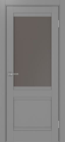 Турин_502U.21.30 ЭКО-шпон Серый-Бронза матовое/Щит МДФ