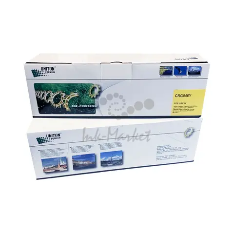 Совместимый картридж UNITON Premium Cartridge 046 Y для CANON LBP-653/654, MF734/735 желтый (2,3K) GREEN LINE (Eco Protected)