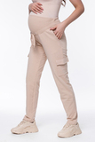 Спортивные брюки для беременных 16163 св.бежевый