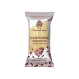 Кедровое золото мягкий грильяж батончик из цельного 100% кедрового ореха Сибирский Кедр 35 г