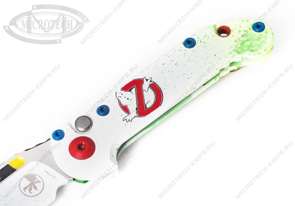 Нож Microtech LUDT 1135S-1GBS White Ghostbuster Limited