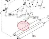 Ролик оригинал для Sharp NROLT1862FCZZ