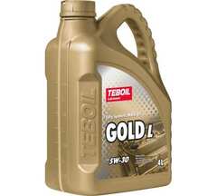 Масло TEBOIL Gold L 5W30 SP/SN Plus, SN/CF A3/B4 (4л) синтетика