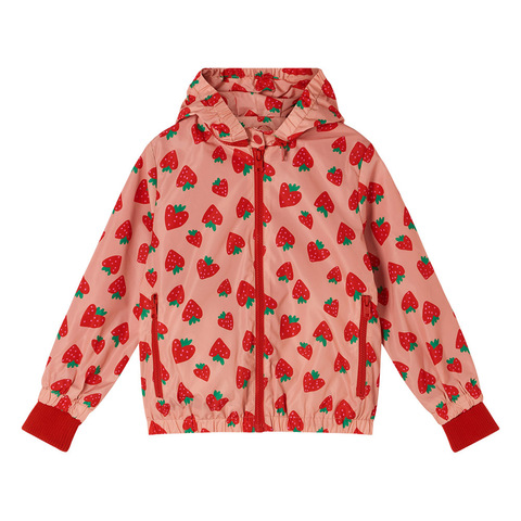 Куртка Stella McCartney Kids Strawberry Hooded