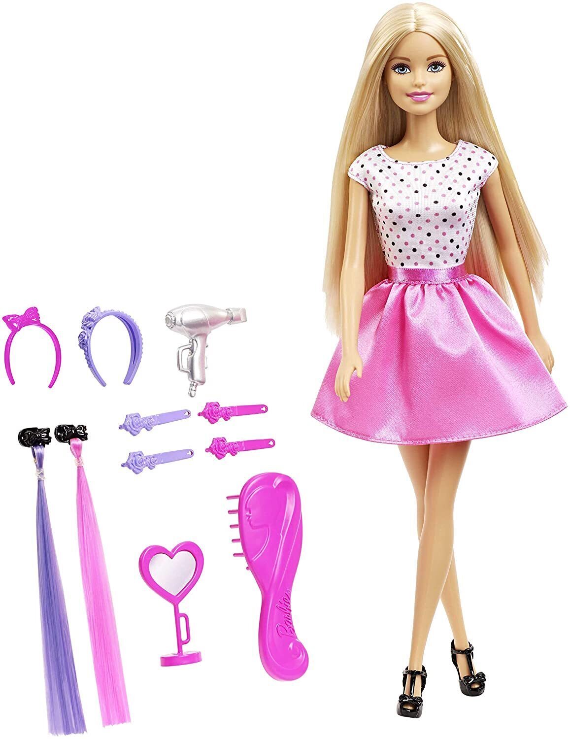 Игровой набор barbie модные прически