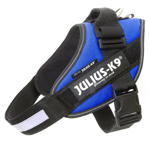 JULIUS-K9 шлейка для собак IDC-Powerharness, синий (63-85 см)