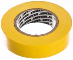 Изолента 09-2202 19мм*25м желтая Rexant