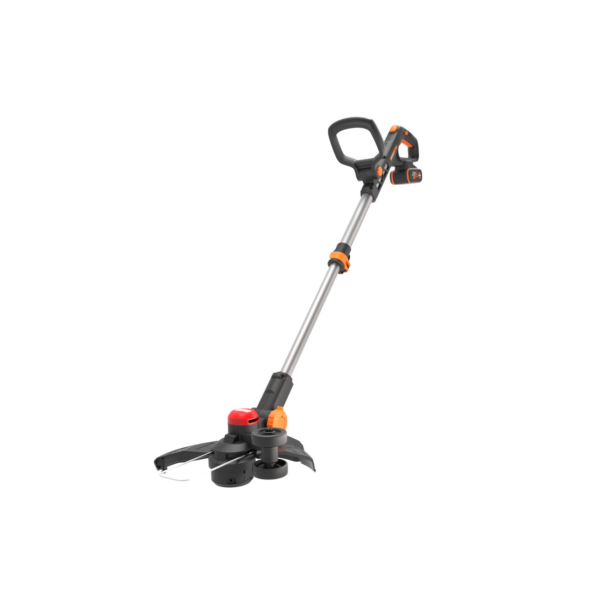 Триммер аккумуляторный бесщёточный WORX WG173E, 20В, 33см, 4Ач х1, ЗУ 2А, коробка