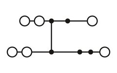 PTTBS 2,5-TWIN-PV-Двухъярусные клеммы
