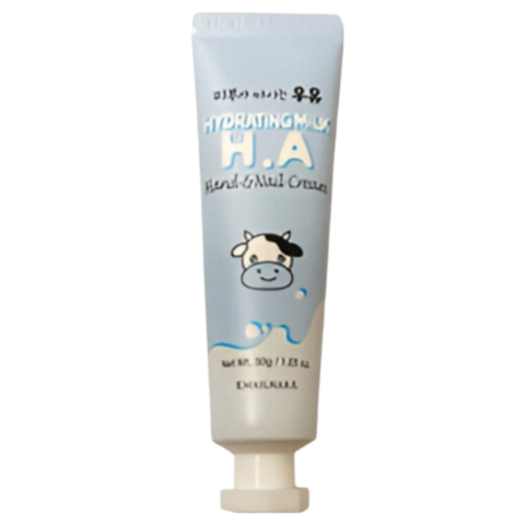 Welcos Kwailnara Hydrating Milk H.A Hand & Nail Cream Крем для рук и ногтей увлажняющий с молочными протеинами и гиалуроновой кислотой