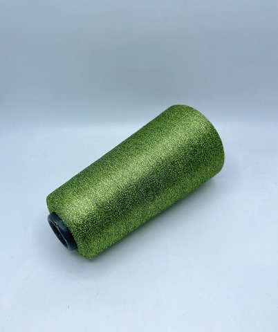 Sinflex (пр.Италия),F180 7500м / 100 гр.  60% вискоза, 40% люрекс , цвет-Зеленый(713), арт.34581