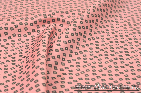 Сатин принт-стрейч, линия Les Copains