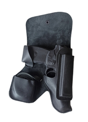 Кобура ПМ поясная закрытая штатная модернизированная со страховочным ремешком