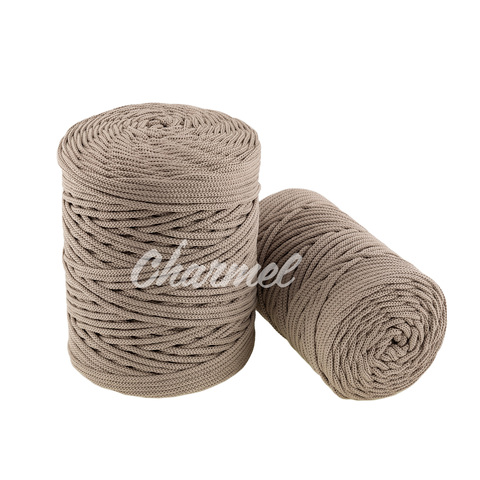 White polyester cord 4 mm