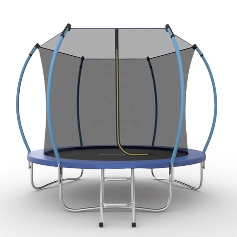 EVO JUMP Internal 10ft (Blue) Батут с внутренней сеткой и лестницей, диаметр 10ft (синий)