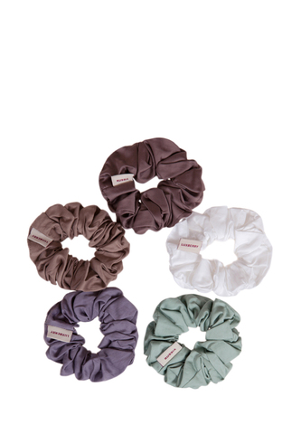 Резинка сатиновая для волос Luxberry в ассортименте