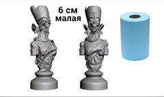 Силиконовый молд Шахматная фигура № 1 