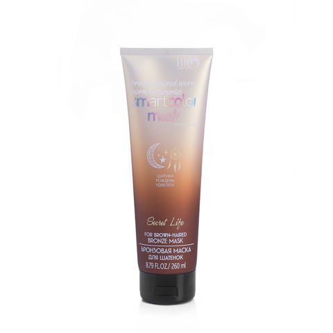 Bio World Secret Life LUXURY THERAPY Маска Бронзовая для шатенок, 260мл