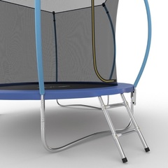 EVO JUMP Internal 10ft (Blue) Батут с внутренней сеткой и лестницей, диаметр 10ft (синий)