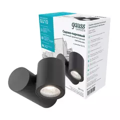 Св-к Gauss Садово-парковый Sonata настен.архитект, 35W GU10, 142*155*70mm,170-240V/50HZ IP54 GD151