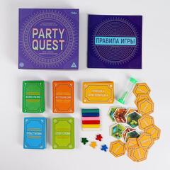 Настольная игра на объяснение слов «PARTY QUEST. Лепи, называй ассоциации, говори», 14+