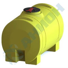 Емкость 2000 л на опорах с откидной крышкой с клапанами Анион 2000 л. горизонтальная (1820x1130x1350см;желтый) - арт.559557