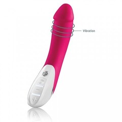 Вибратор Mystim Terrific Truman вишневый