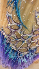 Купальник для художественной гимнастики р.36