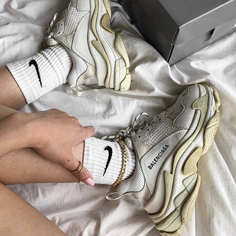 Balenciaga Triple S White