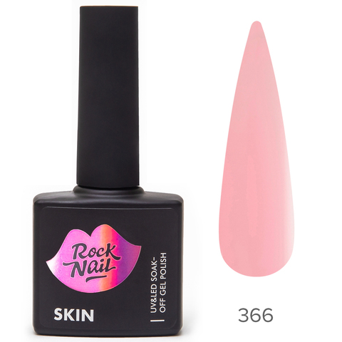Гель-лак RockNail 366 Pink Honey Skin 10мл