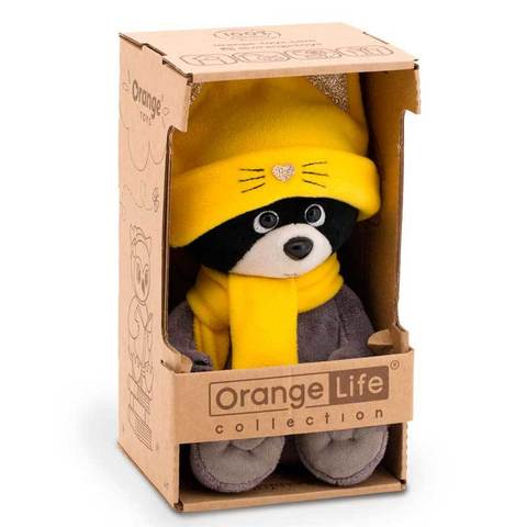 Енотик Дэнни Шапка Котёнок (Orange Toys)