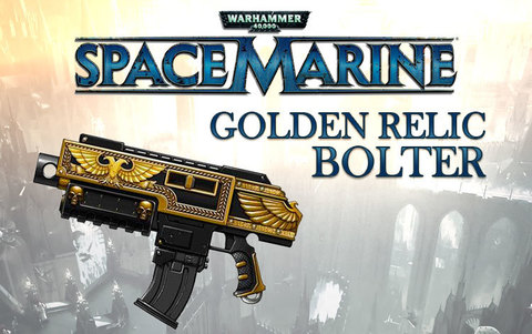 Warhammer 40,000 : Space Marine - Golden Relic Bolter DLC (для ПК, цифровой ключ)