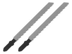 81-2-503 Пилки для электролобзика по дереву T101BR, 100х75х2,5 мм, чистый обратный рез, HCS, 2 шт. (РемоКолор)