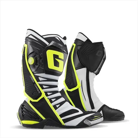 Мотоботы Gaerne GP1 Evo White/Black/Yellow 44