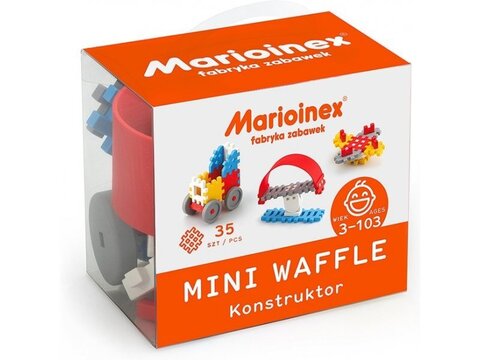 Конструктор Marioinex Mini Waffle для мальчика 35 деталей