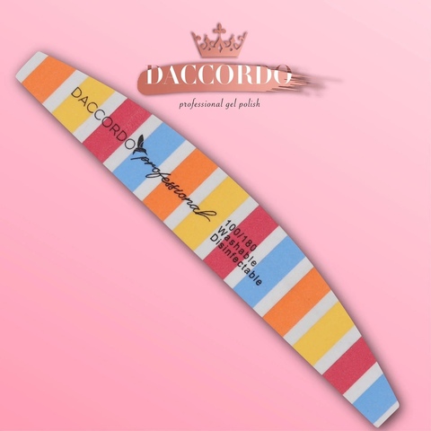 Баф шлифовочный D'accordo professional Rainbow 100*180 грит