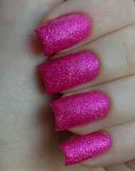 El Corazon Лак Confetti 516a  цикламен