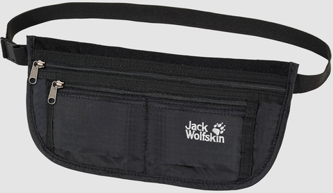 Картинка кошелек на пояс Jack Wolfskin Document Belt De Luxe black - 1