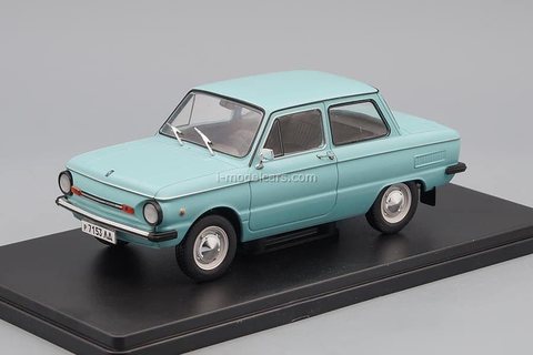 ZAZ-968M Zaporozhets turquoise 1:24 Legendary Soviet cars Hachette #52