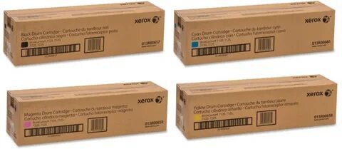 Комплект фотобарабанов Xerox 013R00657, 013R00658, 013R00659, 013R00660 для Xerox WC 7120/7220 Оригинал