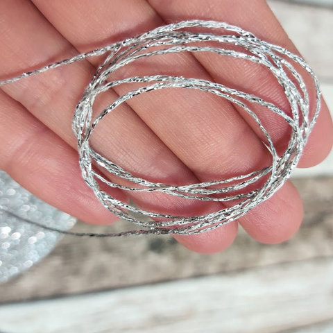 Вискоза с люрексом BRILLINO 720 серебро