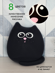 Мягкая игрушка-подушка Gekoko «Кот Уголек» 2