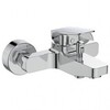 Ideal Standart BD256AA CERAPLAN Настенный смеситель для ванны/душа, монтаж на стандартных эксцентриках, металлические накладки, картридж FirmaFlow 38 мм с функцией HWTC (ограничение максимальной температуры горячей воды), без душевого гарнитура, мета