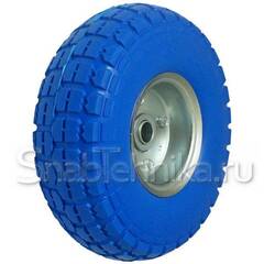 Колесо литое,  вспененный полиуретан 250 мм, со стальным  диском  PV1800, несимметричное